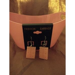 Cookie kawaii kitchsy foodie earrings